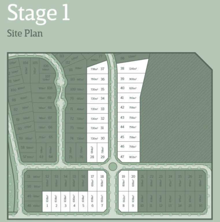 The Ridge Estate - Yinnar Masterplan